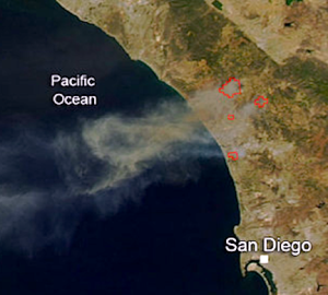 NASA fire shot