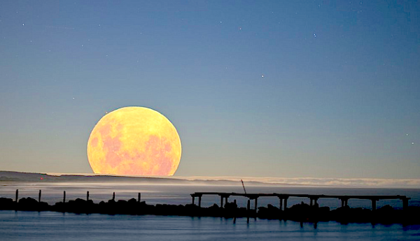 A Supermoon (photo: Flickr User robinohia).